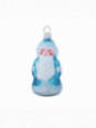 Père-Noël bleu décoration sapin verre soufflé