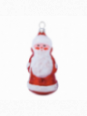 Père-Noël rouge décoration sapin verre soufflé
