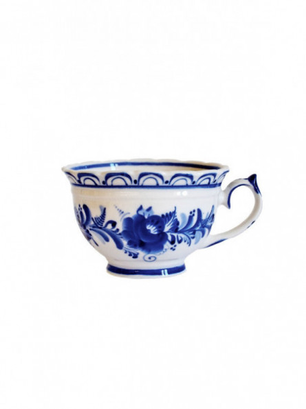 Tasse à thé en porcelaine motif fleurs