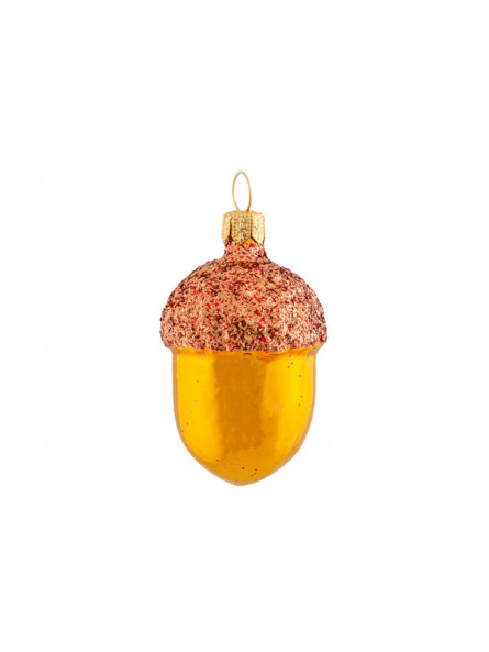 Gland décoration sapin verre soufflé