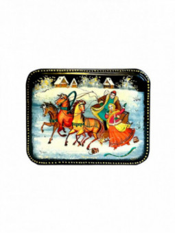 Coffret Palekh Une petite tempête de neige