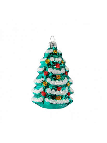 Sapin décoration sapin verre soufflé