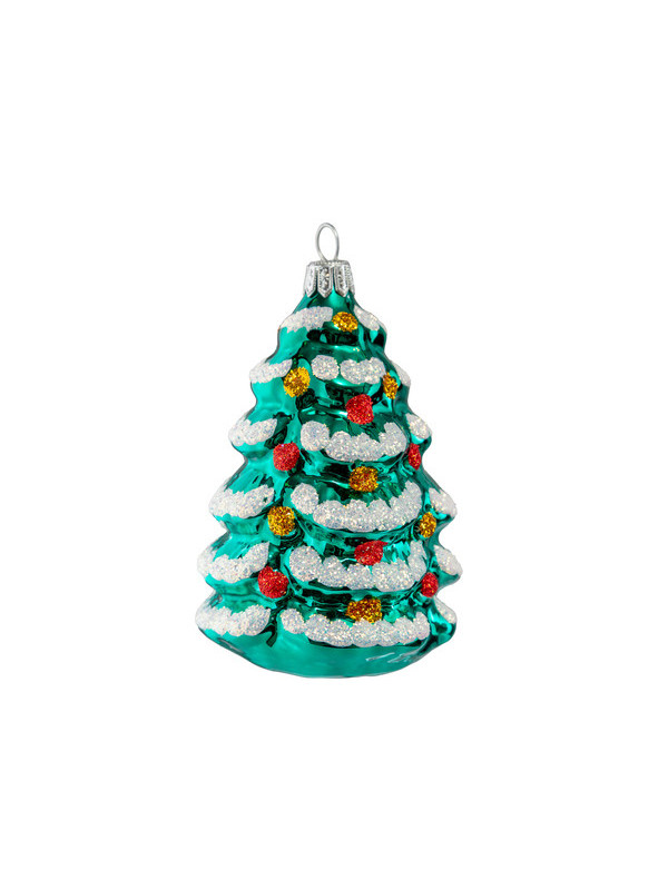 Sapin décoration sapin verre soufflé