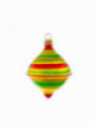 Toupie décoration sapin verre soufflé