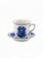 Mug bombé avec soucoupe